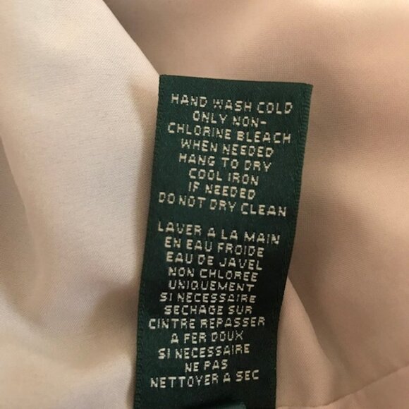 LAUREN Ralph Lauren Women's Colorblock Navy Sleeveless Sheath Dress Size 4 - Picture 7 of 10